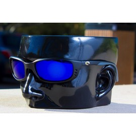 IKON LENSES Replacement Lenses For Costa Del Mar Stringer Sunglasses (Polarized) (Deep Blue Mirror)