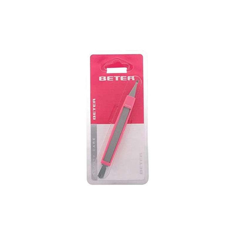 BETER - Cuticle scissors with cuticle scissors and nail file,