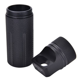 SevenMye Waterproof Bottle with Capsule Seal for Outdoor EDC Survival Pill Box Dry Box Flat Top