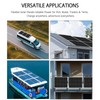 Flexible Solar Panel 50W 12V Monocrystalline Module Fiberglass Lightweight Charge
