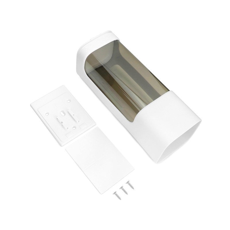 QWORK Wall Mounted Paper Cup Dispenser Set – 2 Pack,