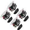 4Pcs Universal Rotary Switch Reverse Combination Switches HZ10D-10/3 220-380V 10A