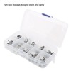 100Pcs Fishing Rod Guide Ring Set Ceramic Guide Eye Sets