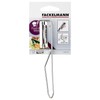 Fackelmann Stainless Steel Universal Peeler, Silver, 15 x 7.9 x