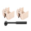 2PCS Record Player Needles Replacement Turntable Needles with Stylus Cleaning