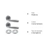 Bricolevante Interior Door Handles Available in Multiple Variations Sold in
