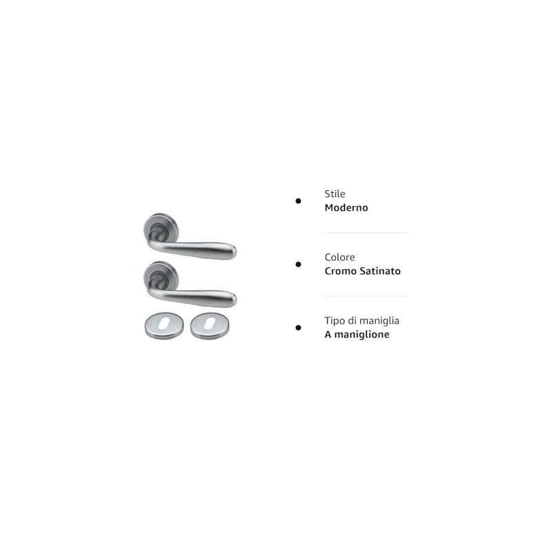Bricolevante Interior Door Handles Available in Multiple Variations Sold in
