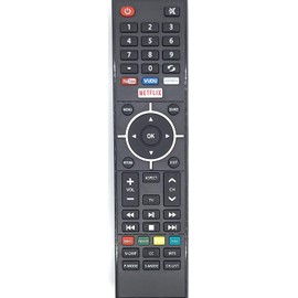 Replacement Remote for SANYO TV, LCD, LED, Smart TV.
