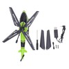 Remote Control Helicopter 2.4G Fixed Height Green Plastic Mini RC