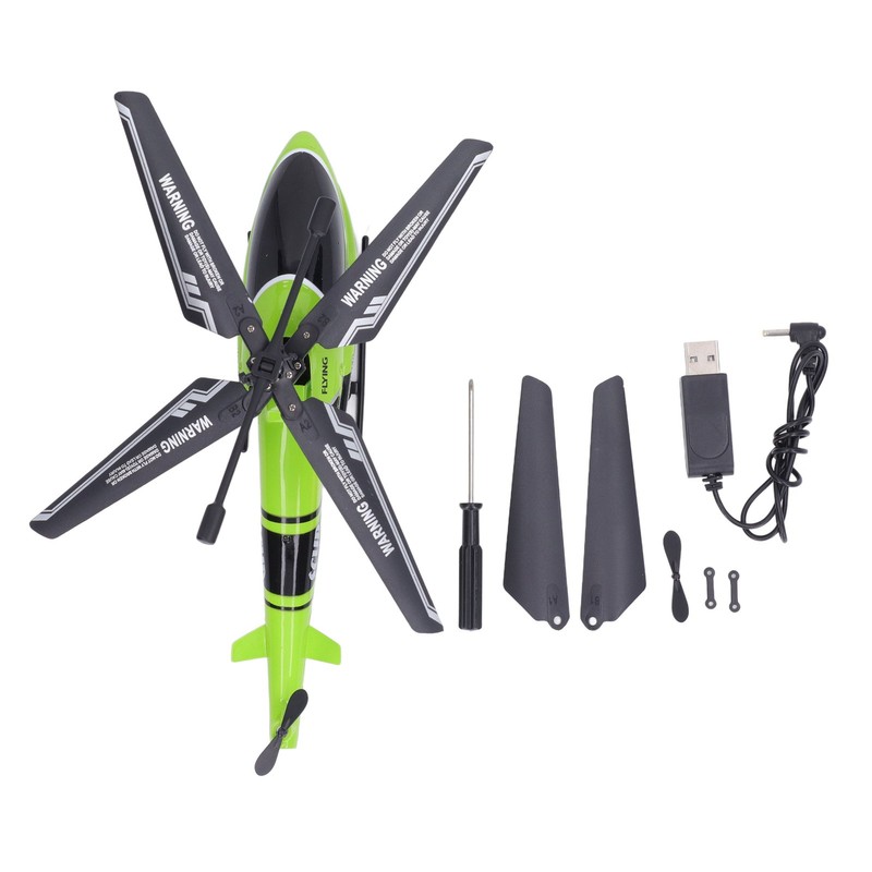 Remote Control Helicopter 2.4G Fixed Height Green Plastic Mini RC