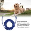 Dog Tie Out Cable Steel Wire Double Head Bite Resistant