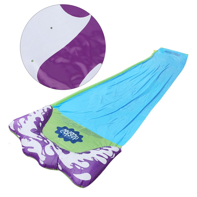 Water Slide Spraying Toy Outdoor Summer Lawn Backyard Party Children