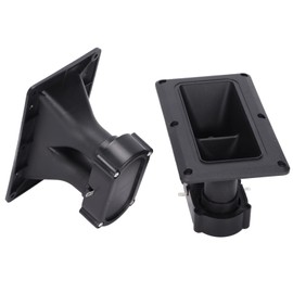 Horn Tweeter Speaker, 3-20KHz Dual Drive 98dB High Sensitivity Ceramic Piezo Tweeter