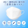 [デジモク] 冷感マスク 立体 不織布 大きめ 不織布マスク ふつう 夏用 個包装 立体タイプ