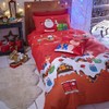 Catherine Lansfield Santa's Easy Care Junior Duvet Set Multicolour