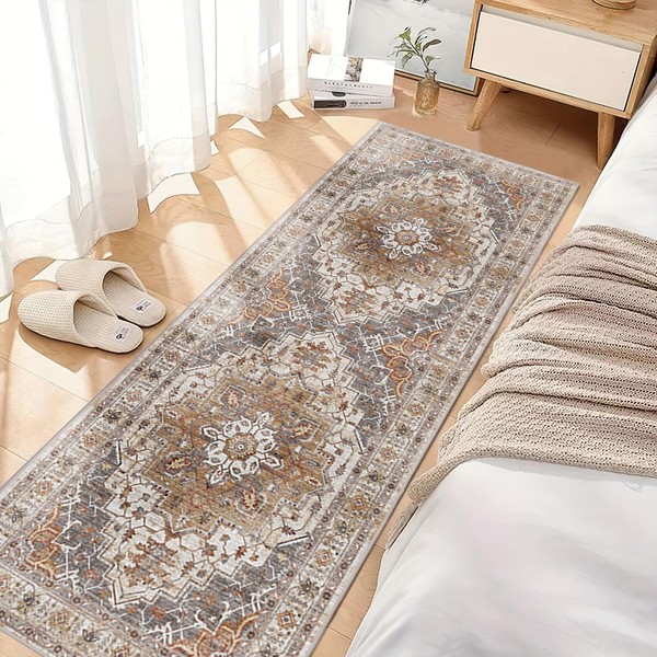 Madane Hallway Runner Rug - 2x5 Rug Runner Washable Runner