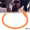 10PCS Plastic Lightweight Good Elasticity Farm Bull Nose Ring Accessory