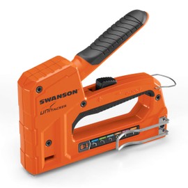 Swanson Tool Co STA869 Unitacker 6 in 1 Staple Gun/Hand Tacker; Fits Arrow Heavy Duty T50, Light Duty JT21 and T25 Staples; also Brad Nails and Headless Pins; Ships with 5﻿00 Assorted Staples