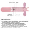 Handheld Fan Mini Small Folding USB Rechargeable Mobile Water Replenisher