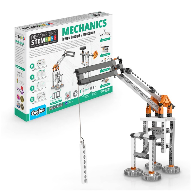 Engino STEM Toys, Mechanics: Levers, Linkages & Structures, Engineering Kits