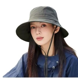 lillian Women's UV Protection Hat, Ultra Lightweight, Cool, Fully Blackout, Wired, UV Protection, Sun Protection, Breathable, Small Face, Sun Protection Hat, Bicycle, Mountain Climbing, Seaside