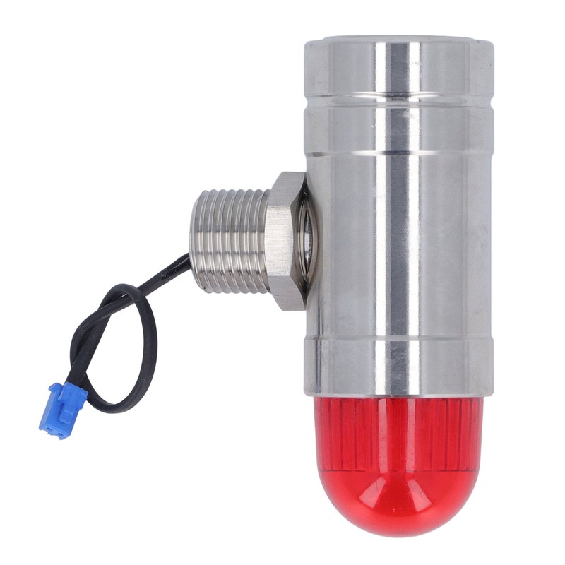 G1/2 Thread Sound Light Alarm Lamp Stainless Steel Waterproof Anti