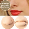 EHDWXVZM 8 Pieces Nose Piercing Ring Lip Piercing Ring D