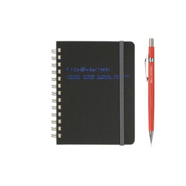 [Delfonics Planner 2026 Edition/Starting October 2025] Rollbahn Diary Homme M Schedule Book Monthly (Black)