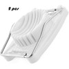 2 x Egg Slicer with Stainless Steel Wire Safe &