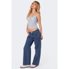 Petite Raelynn Washed Low Rise Jeans - Color: BLUE WASHED,