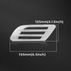 TOTMOX 2Pcs Car Air Flow Fender Side Vent Decoion Sticker,