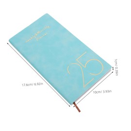 Operitacx 2025 Schedule Small Planner Monthly Planners Weekly Planner Academic Planners 2025 Planner Calendar Planner Notebook Teacher Planner Middle Schools Planner Daily Planner Blue Paper