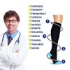 6 Pairs Compression Socks Pack - Best Medical, Nursing, Travel