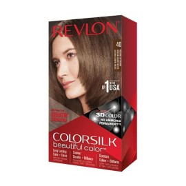 Revlon ColorSilk Hair Color 40 Medium Ash Brown 1 Each (Pack of 12)