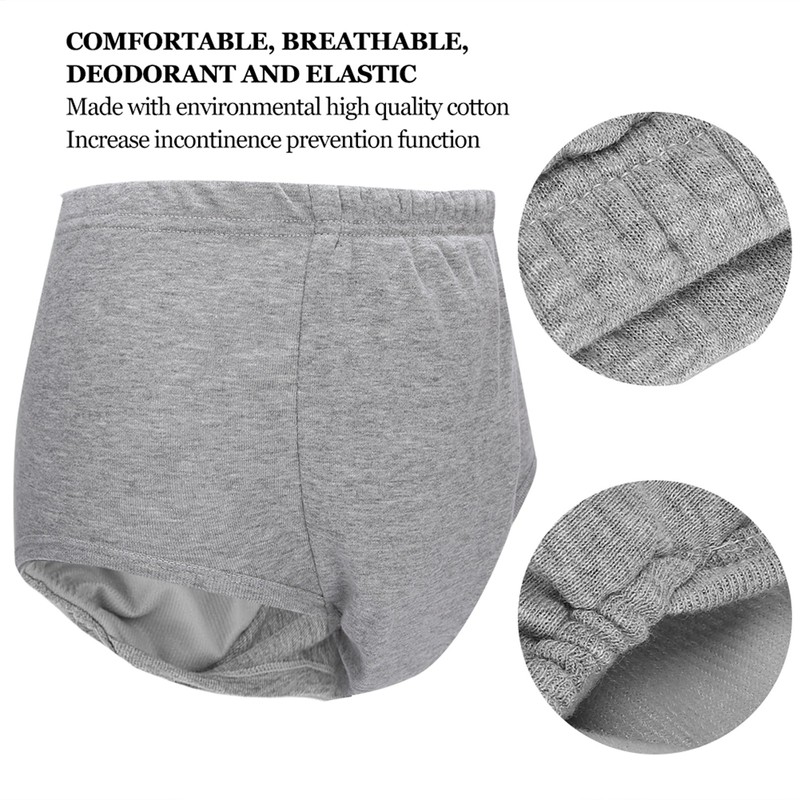 Incontinence Care Panties Reusable Washable Underwear for Elderly Patients Pregnant