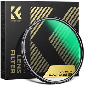 K&F CONCEPT Filter 55 mm Ultra Low Reflection Polarising Filter CPL Polarising Filter Optical Glass with Multi-Nano Coating (Nano-Xcel)