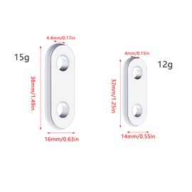 UtySty 20 Pack Curtain Weights Bottom Pendant Sewing Oval Iron Drapery Weight for Curtains Sheers Drapes Home Bedroom Shower Fabric Window Tablecloth Flags Patio Indoor