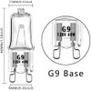 G9 Halogen Bulb 120V 40W T4 Type 2 Pin Base