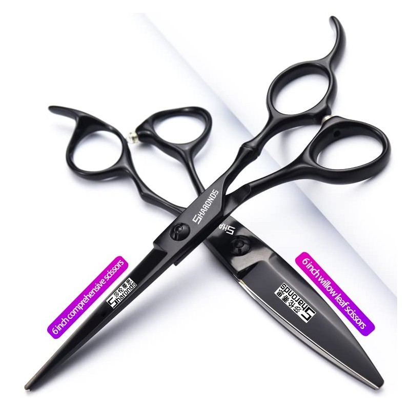 SHARONDS 440C Hair Cutting Scissors Set, Hair Scissors, Thinning Scissors,