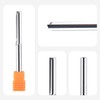 SpeTool Pack of 5 2 Flutes Straight Cutter 6 mm