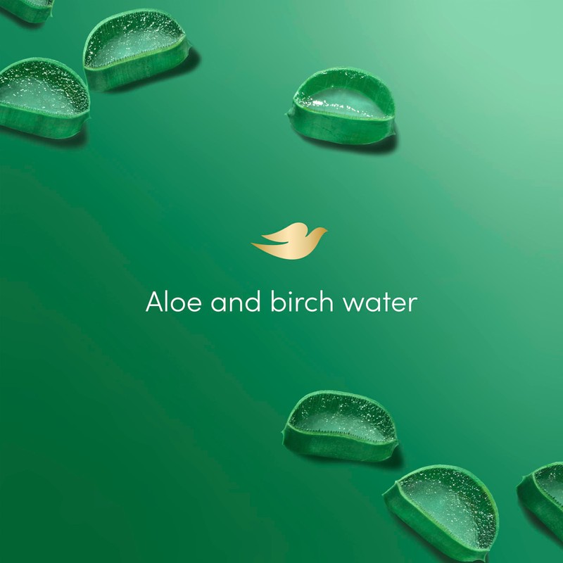 Dove Advanced Care Hydrating Care Body Wash Aloe & Birch