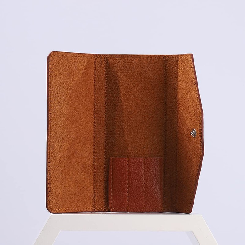 1 Piece PU Leather Empty Tweezers Storage Bag Eyelash Extensions
