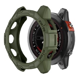 MYSNBKN Protective Case for Garmin Fenix 7X Pro/Fenix 7X/Epix Pro 51 mm, TPU Protective Cases Covers Watch Frame Protector Shell Accessories