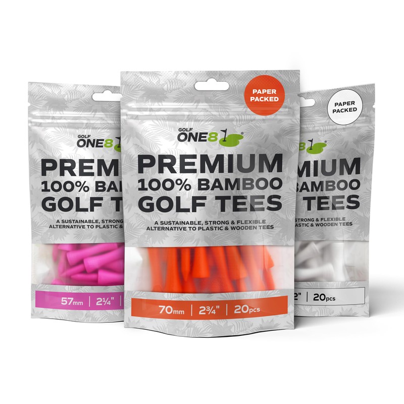 Golf One8 Pink Golf Tees | 2 1/4" Inch -