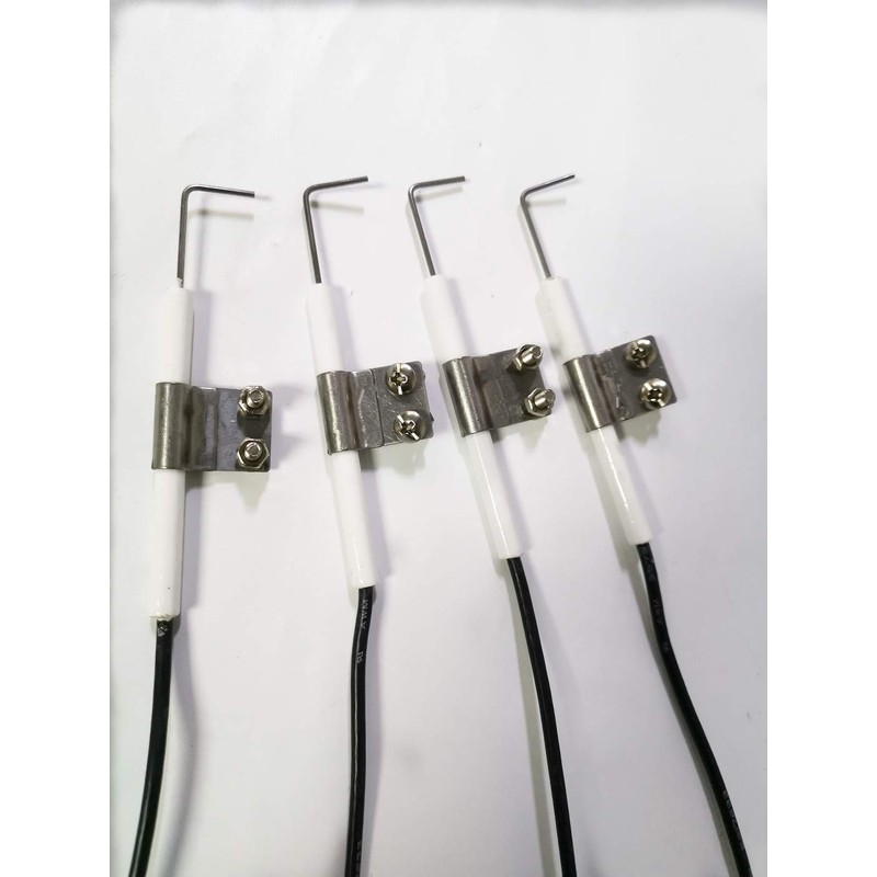 Durable Igniter Kit Ceramic Electrode with Ignitor Wire Replacement for