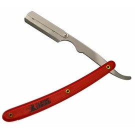 Classic Samurai Stainless Steel Professional Straight Edge Barber Razor by Classic Samurai