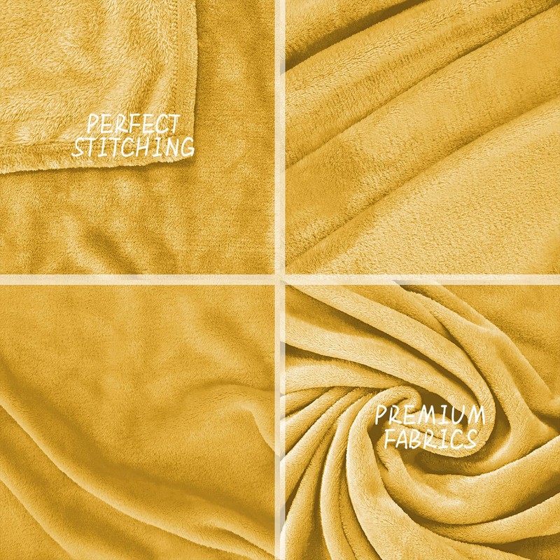 Cuddly, Fluffy Blanket, 130 x 160 cm - Small Fleece