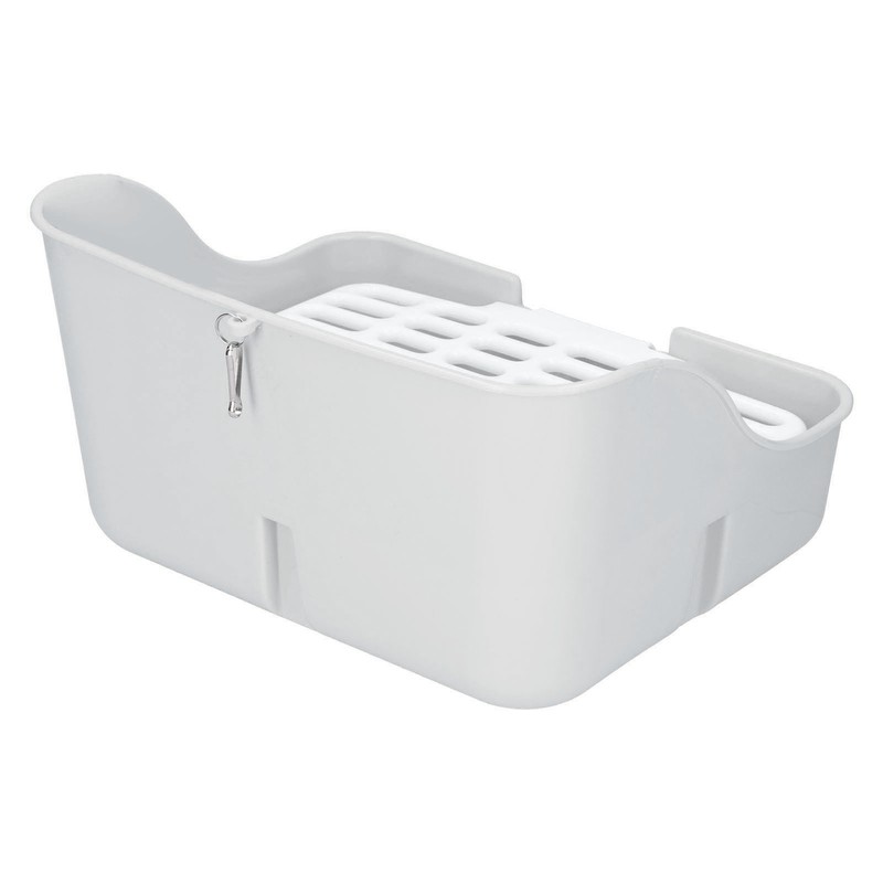 Small Animals Pet Cage Litter Box Toilet Tray Pan ABS