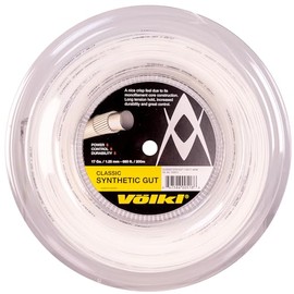 Volkl Classic Synthetic Gut | Tennis Racquet String | All Around | Nylon-Based Center Core.