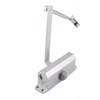 Burappoi Automatic Door Closer Stainless Steel Aluminum Alloy Adjustable Duty